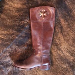 Knee high Tory Burch boots